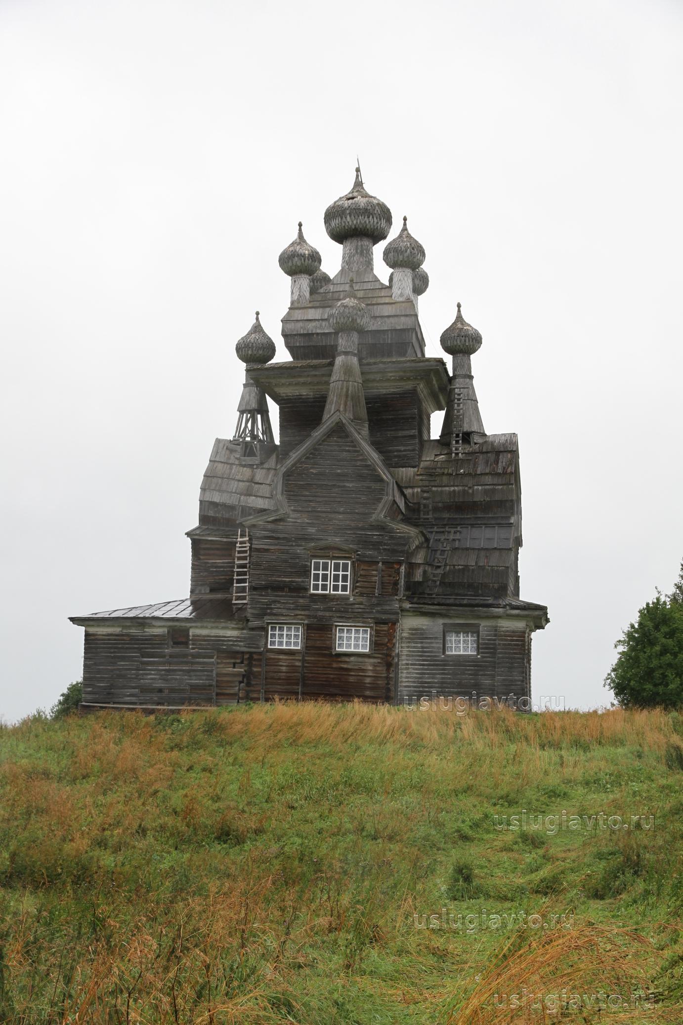 Владимирская церковь на реке Онега 1757 год
