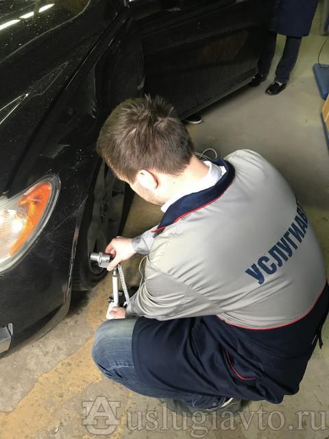 Установка датчика движения колеса